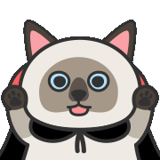 chou2_cat 臭臭 chou2cat 吸血鬼 Sticker