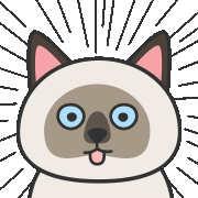 chou2_cat 驚訝 臭臭 chou2cat Sticker