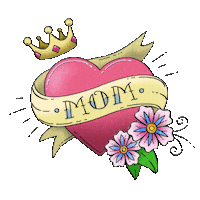 Mothers Day Love Sticker by chris timmons
