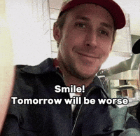 Ryan Gosling Smile GIF