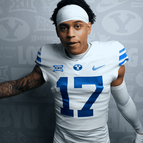 Byu Football Gocougs GIF by BYU Cougars