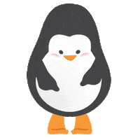 Pinguin Carlo Sticker by CARE Kita App