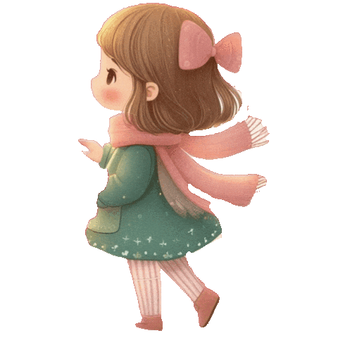 Girl Sticker