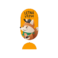 Fox Orange Sticker by BikeUP