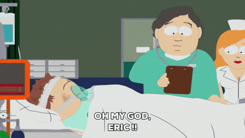 hurting eric cartman GIF by South Park 