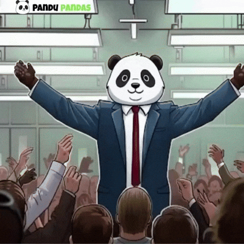 Crypto Im Not Leaving GIF by Pandu Pandas