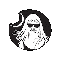 badkneests badknees badkneests bad knees badkneestees Sticker