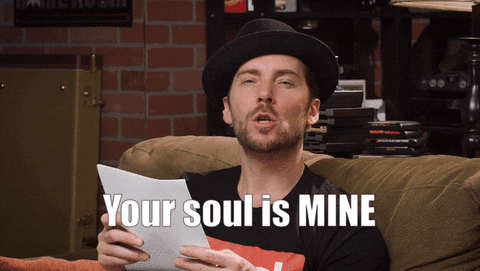 RETROREPLAY giphyupload troy baker retro replay your soul is mine GIF