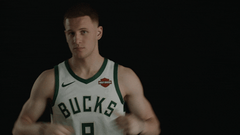 milwaukee bucks reaction pack flexing GIF by Milwaukee Bucks