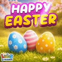 Easter Eggs GIF by Lucas and Friends by RV AppStudios