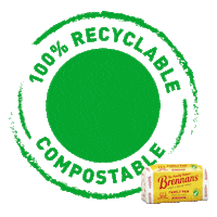 Sustainability Sticker by Brennans Bread