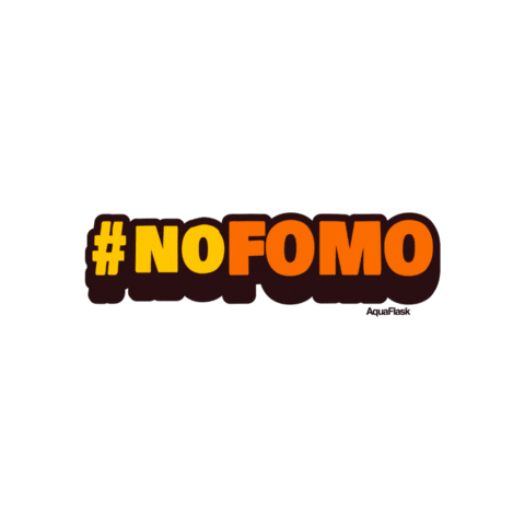 Nofomo Sticker by AquaFlask