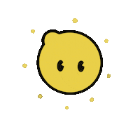 aqualimondesign lemon amarillo ojos limon Sticker