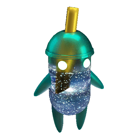 Happy Bubble Tea Sticker