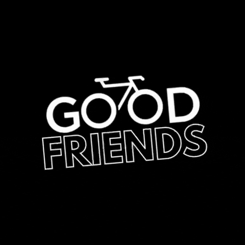 goodbike friends amigos bicicleta bici GIF