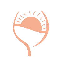 Wine Sunshine Sticker