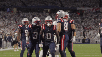 Stefon Diggs Football GIF by New England Patriots