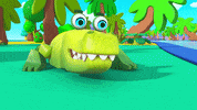 Summer Sneaking GIF by moonbug