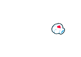 love you punch Sticker by Zack Ritchie