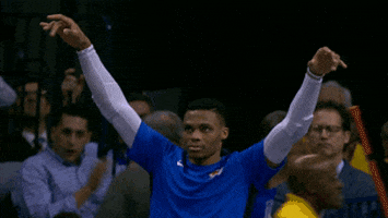 Hit It Russell Westbrook GIF by NBA