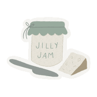 jillybox heart cheese country cowboy Sticker