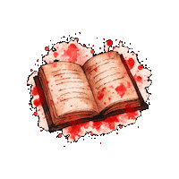 Book Reading Sticker