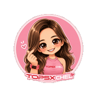 Pink Top Sticker