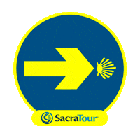 Santiago De Compostela Sticker by Sacratour