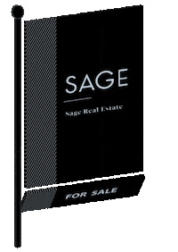 For Sale Sign Sticker by SAGE Design Studio