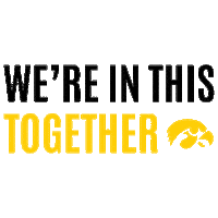 Iowa Hawkeyes Hawkeye Sticker by University of Iowa