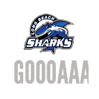 LongBeachSharks goal hockey sharks sharks hockey Sticker