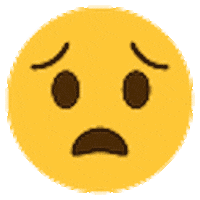 Nervous Emoji Sticker