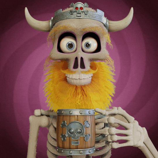 干杯 Happy Hour GIF by mattbag3d