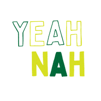 No Way Yes Sticker by Tracey Hoyng