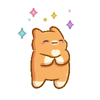 Happy Fat Cat Sticker