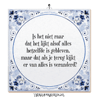 Moment Nl Sticker by Tegelspreuken.nl