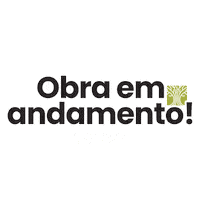 trestatti obra em andamento em andamento urbanizadora trestatti Sticker