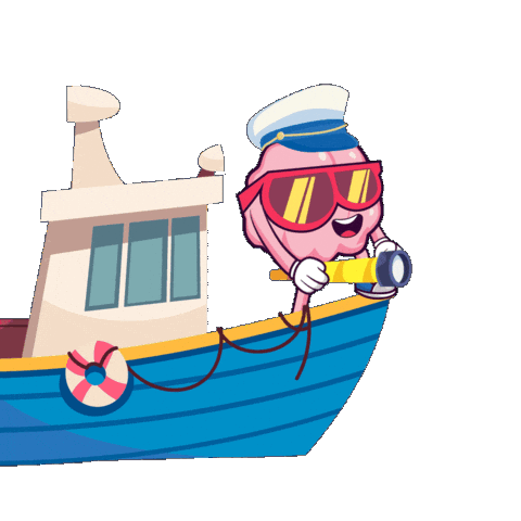 Crypto Sea Sticker by BigBrains