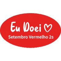 Blood Drive Sticker by Setembro Vermelho 2S
