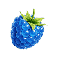 Blue Raspberry Treat Sticker by Candy Funhouse
