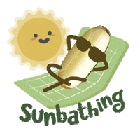 Berjemur Sunbathing Sticker by cantiknyakulitsehat