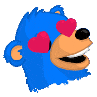 Hearteyes Sticker
