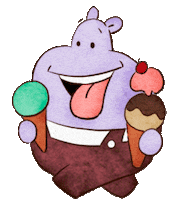Ice Cream Eating Sticker by Tonko House
