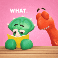 What Are You Doing Hello GIF by Claynosaurz