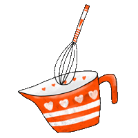 Nazeda red cake shake kek Sticker