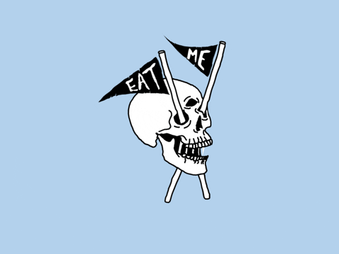 eat me skull GIF by Ucman Balaban