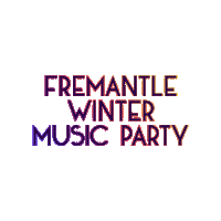 RTRFM fremantle rtrfm fwmp2021 fremantle winter music party Sticker