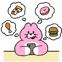 Hungry Cat Sticker by zizone_official