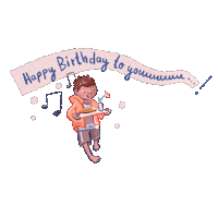Happy Birthday Finn Sticker by Jupitermond Verlag