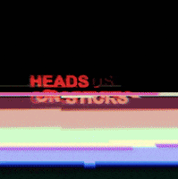 HeadsonSticks bristol glaciers heads on sticks spit n static GIF